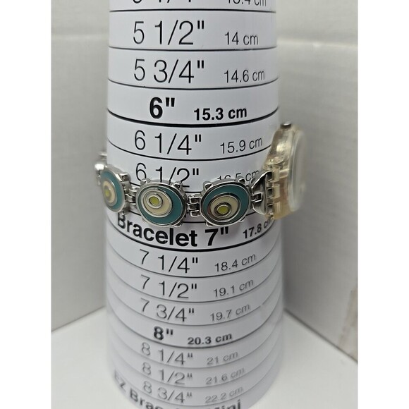 Swatch Check Pea LK267G Womens 25mm Clear Case Silver Bracelet Swiss New Battery - Picture 7 of 11